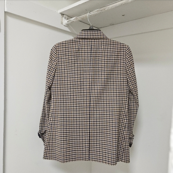 J. CREW TOLLEGNO 1900 BOYFRIEND BLAZER ITALIAN STRETCH WOOL 4 - Picture 3 of 8